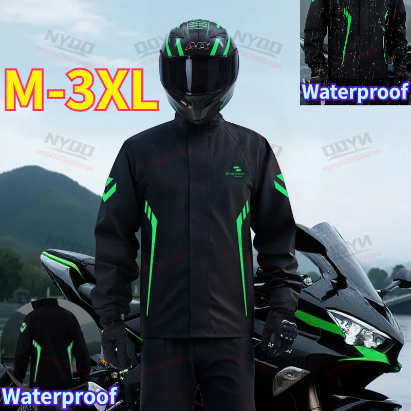Fishing Rain Suit - Motorcycle Waterproof Rain Suit Split Raincoat