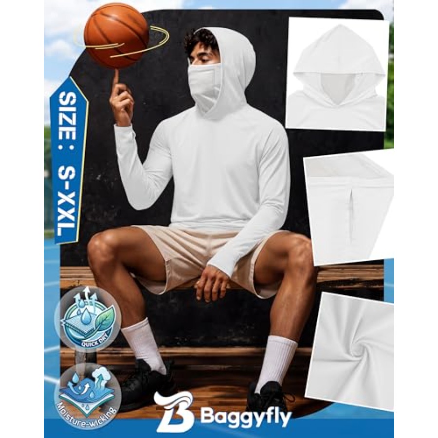 Men's UPF 50+ Sun Protection H - Fishing Mask Sun Protection recensione e prezzo