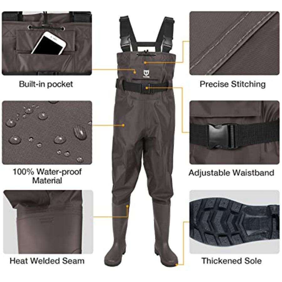 Bootfoot Chest Wader, 2-Ply Ny - Fishing Waders recensione e prezzo