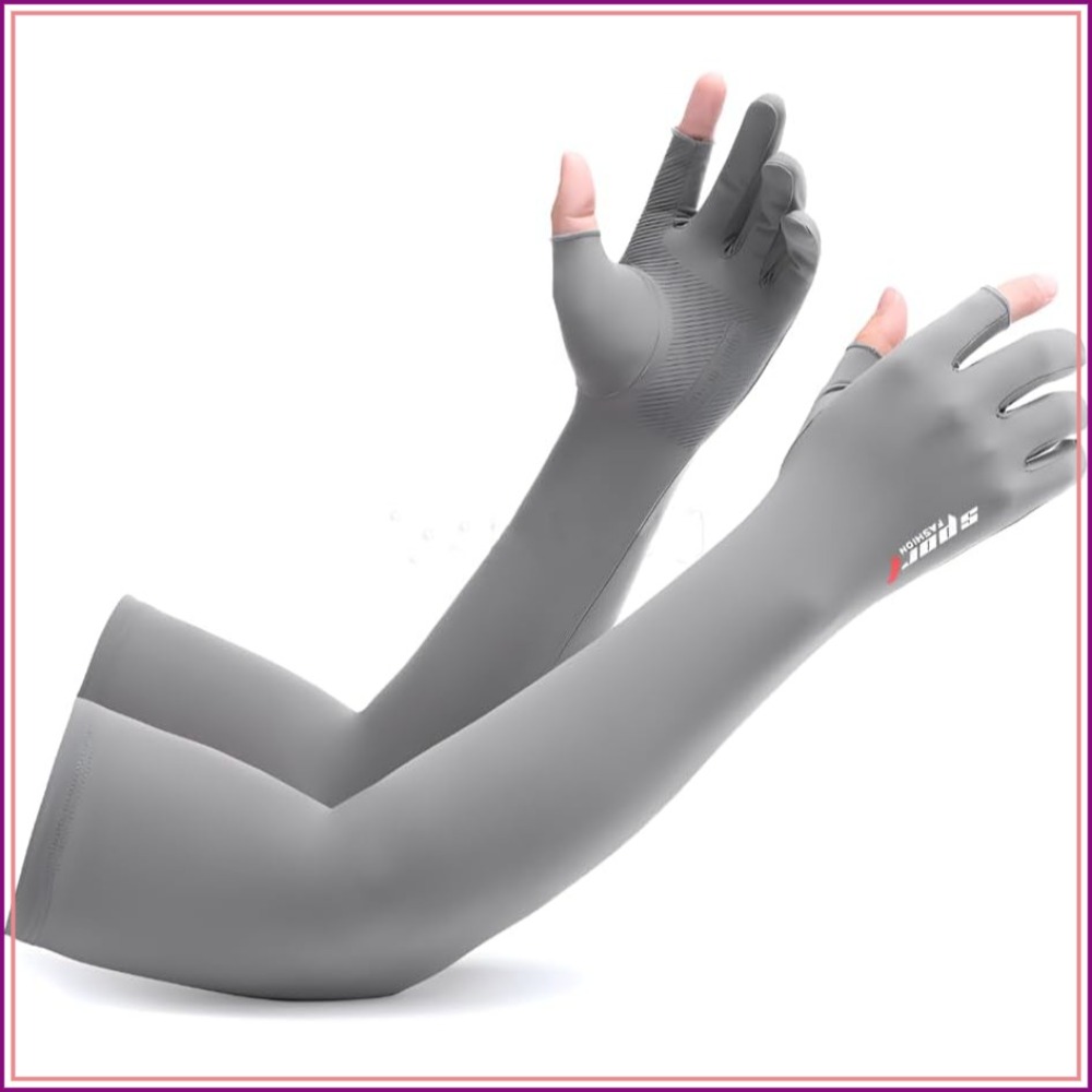 UV Protection Armsleeves with  - Fishing Gloves recensione e prezzo