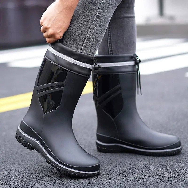 Fashion Men's Medium Tube Rain - Fishing Boots recensione e prezzo