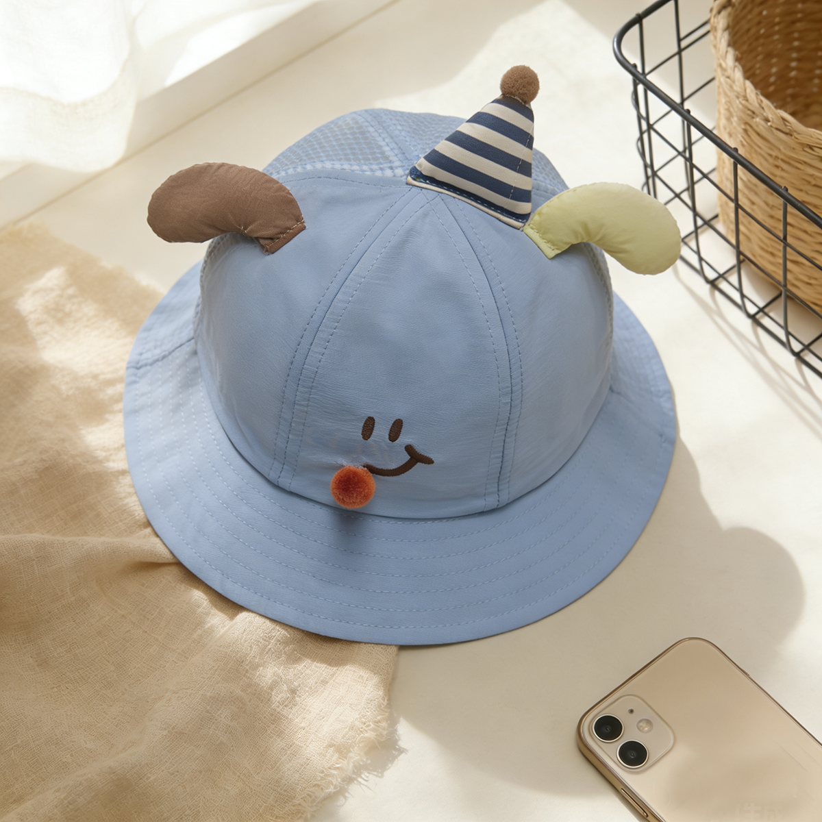 Cute birthday-themed embroider - Fishing Hat recensione e prezzo