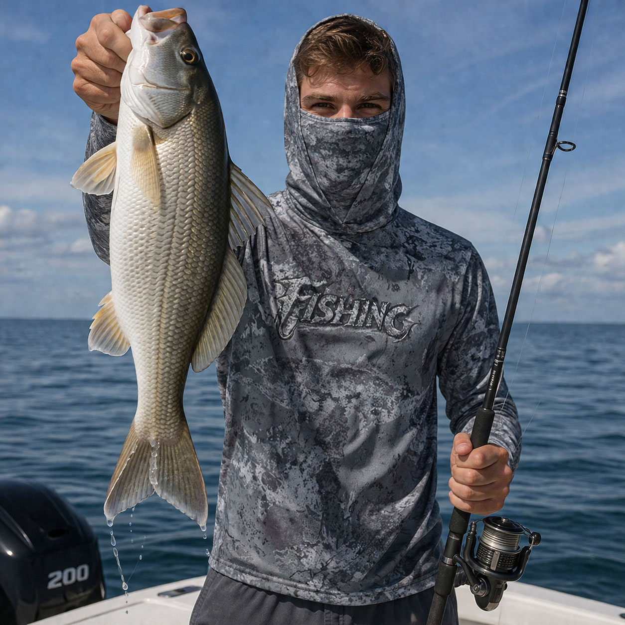 Fishing Hood Riding Tops Wear  - Fishing Hoodie recensione e prezzo