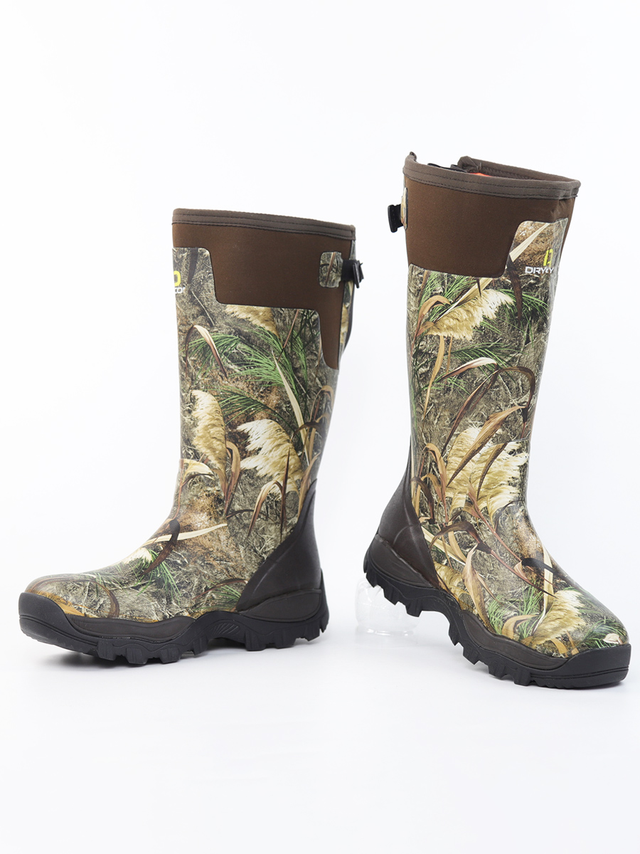 Men's High-Cut Camouflage Rain - Fishing Boots recensione e prezzo