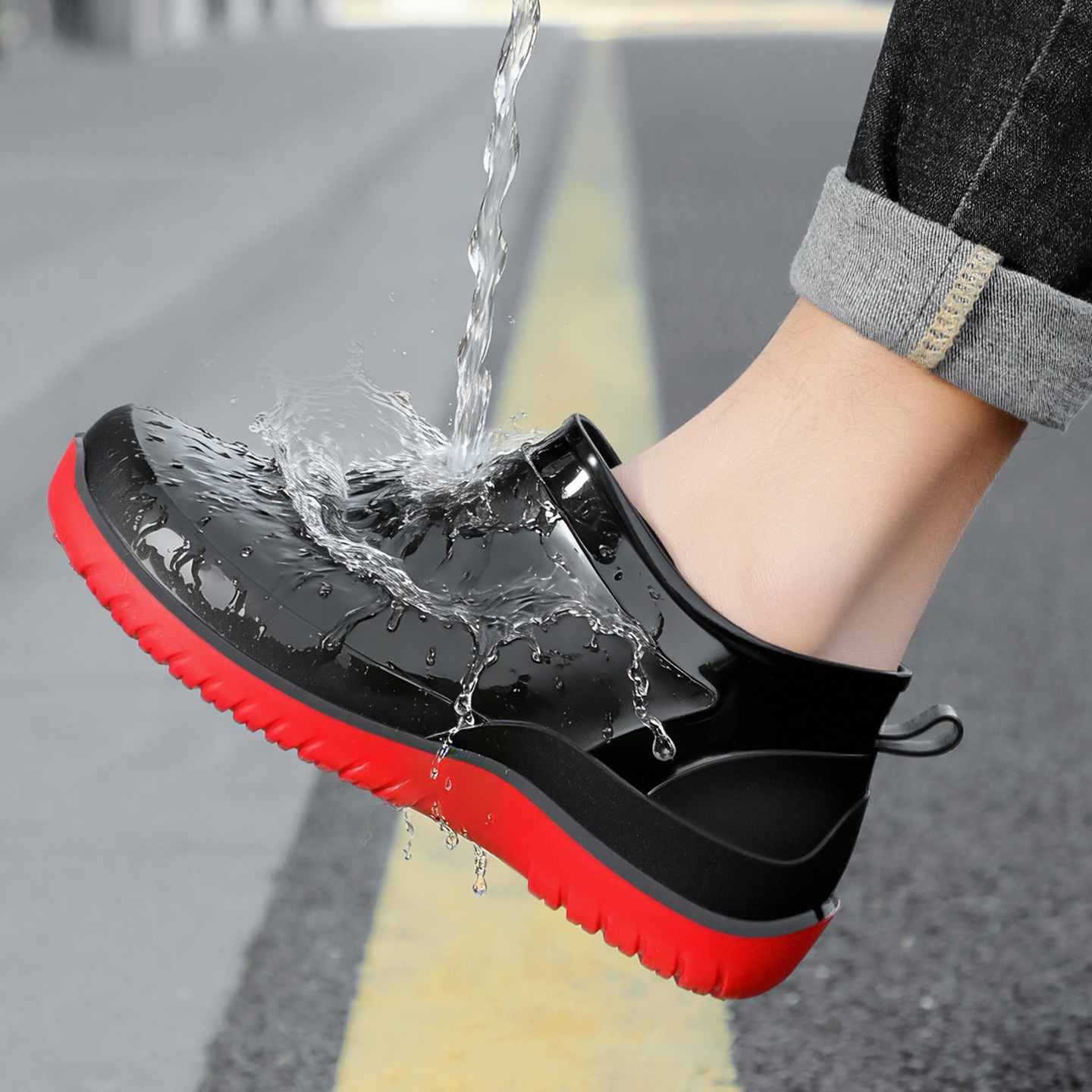 Rain boots Men's Waterproof Sh - Fishing Boots recensione e prezzo
