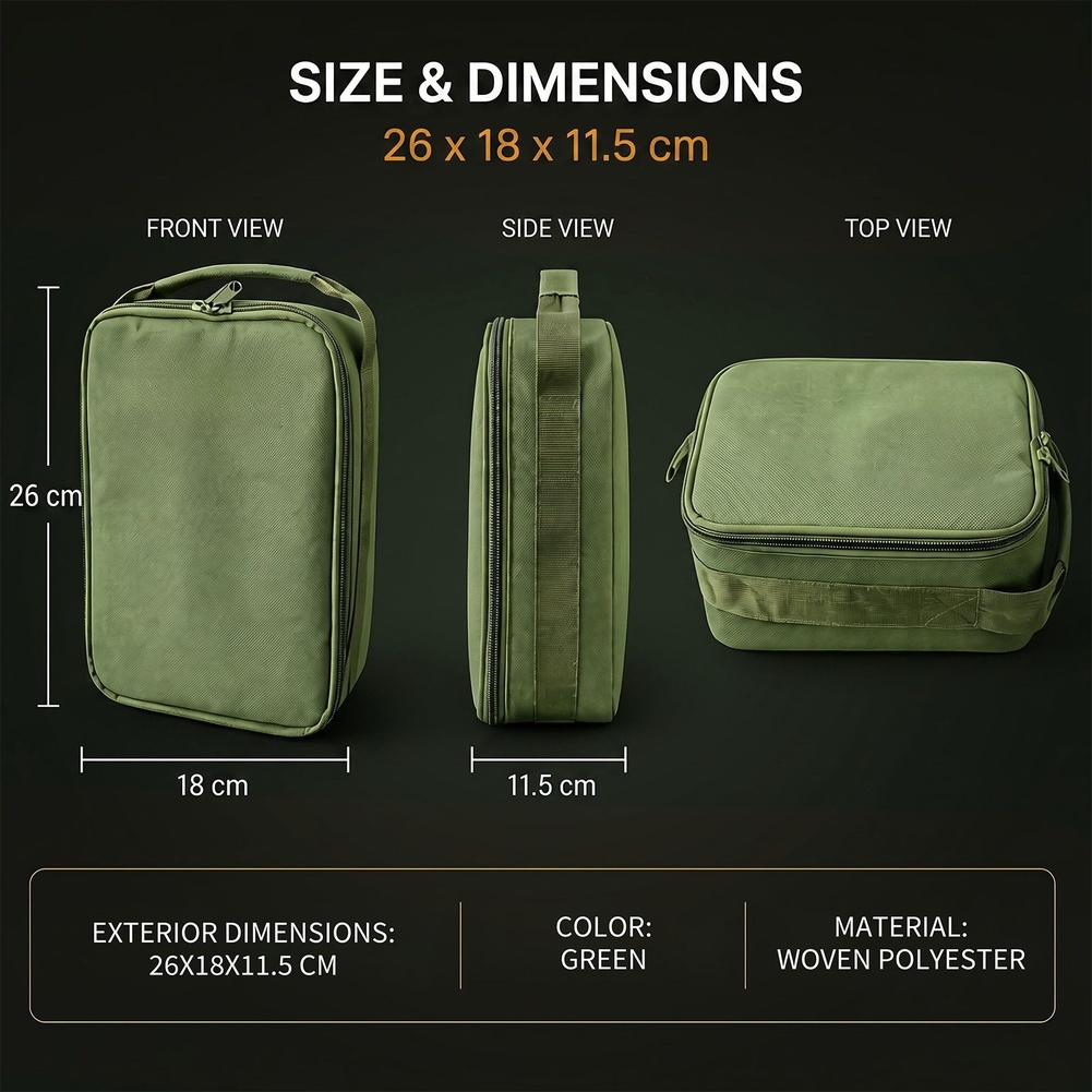 Green Fishing Tackle Storage B - Fishing Bag Waterproof recensione e prezzo